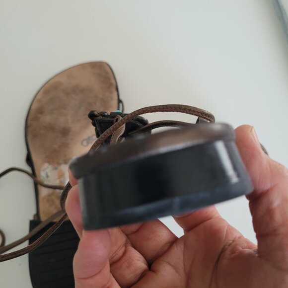 Stuart Weitzman bejeweled Gladiator Sandals (one of its kind) - Picture 3 of 6